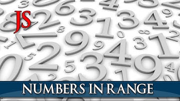 Printing numbers in a range using Javascript