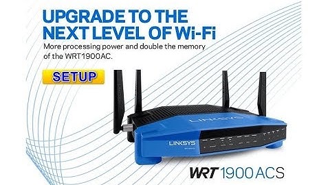 Hướng dẫn cấu hình router cisco wrt54gl