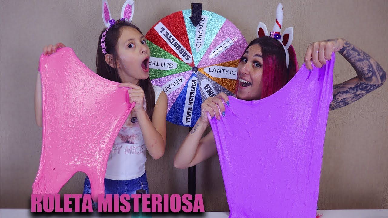 NickALive!: Desafio do slime com ROLETA misteriosa!