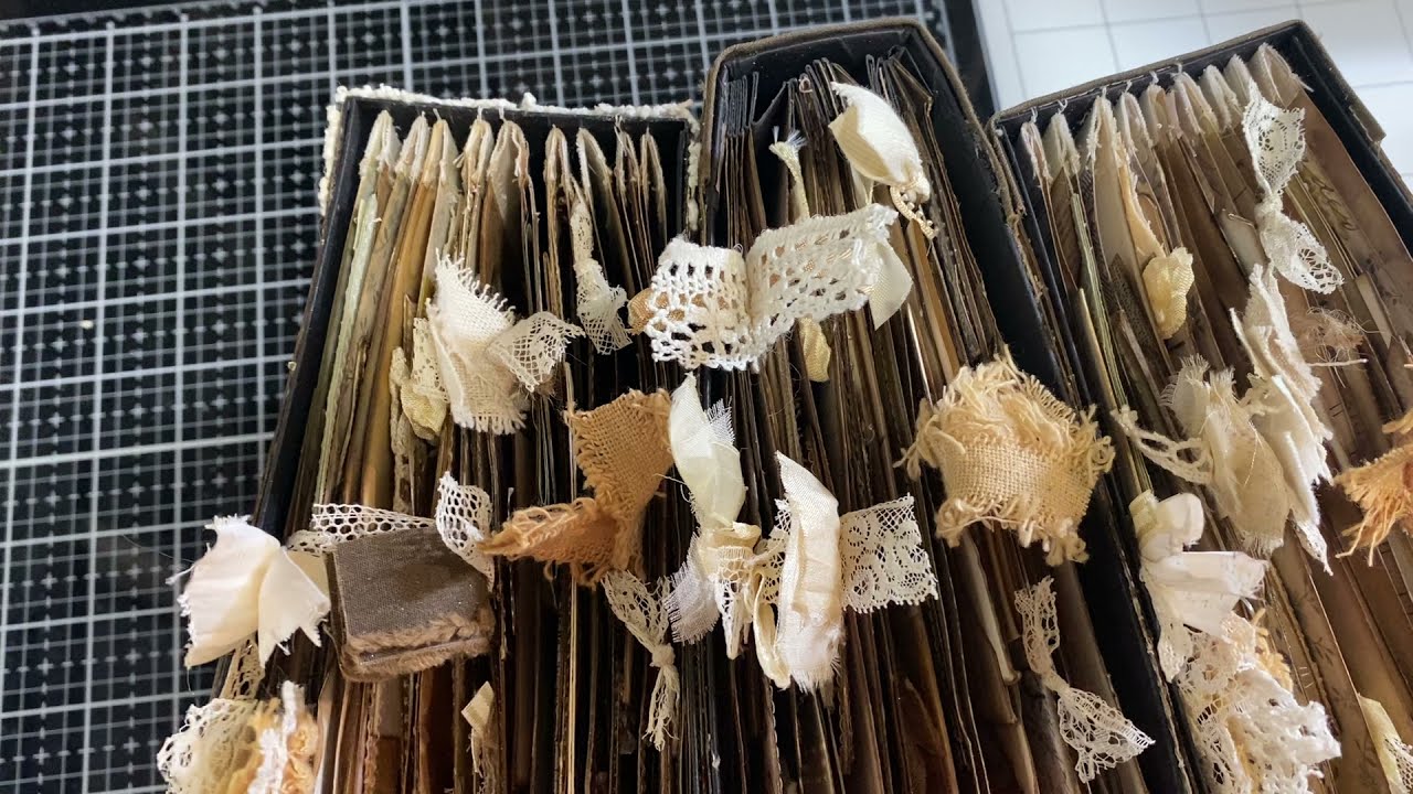 Scrap Buster Idea Book; creating the pages (32-36)