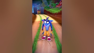 Crash Bandicoot on the run Turtle Wood Collection Run