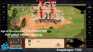 Age of Empires 2 PC di Android - Exagear dark allmod | Snapdragon 720G - install+setting screenshot 4