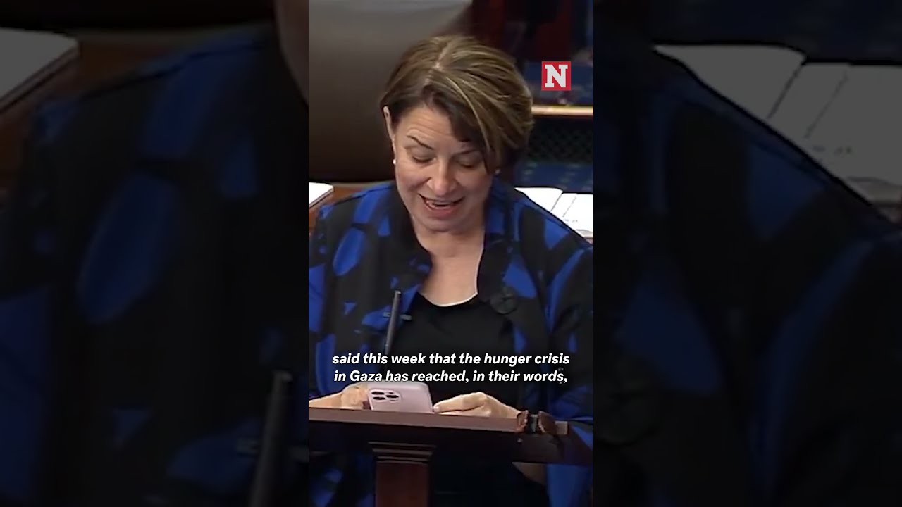 Amy Klobuchar Slams Gaza Aid Crisis As Unacceptable 