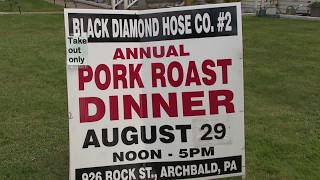 Community rallies behind Black Diamond Hose Company’s pork dinner amid uncertain future