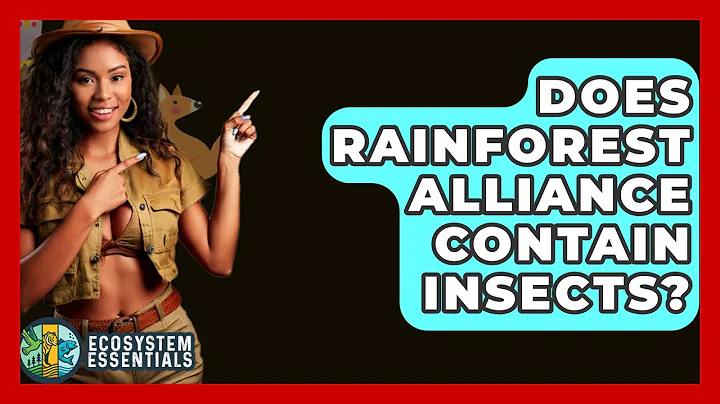Does Rainforest Alliance Contain Insects? - Ecosystem Essentials