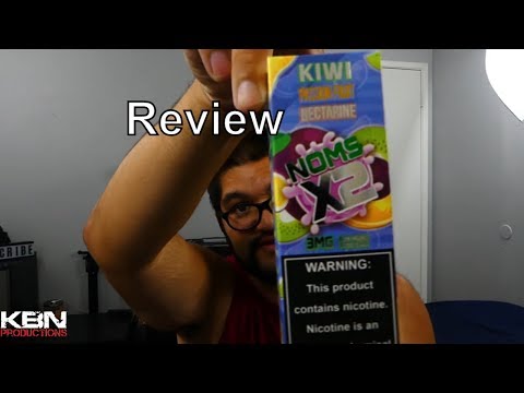 Noms X2 | Kiwi Passion Fruit Nectarine | Liquid Review | Known Distro | KBN Productions
