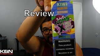 Noms X2 | Kiwi Passion Fruit Nectarine | Liquid Review | Known Distro | KBN Productions