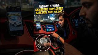 Android Stereo System: He installed a premium, single-knob "Gemstone" touchscreen ...