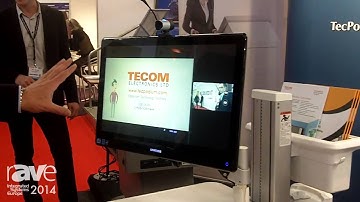 ISE 2014: Tecom Electronics LTD. Introduces New Set of Collaboration Carts for Education Market