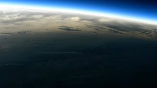 Total Solar Eclipse Balloon | Horizon Full Flight Unedited | Project SAROS