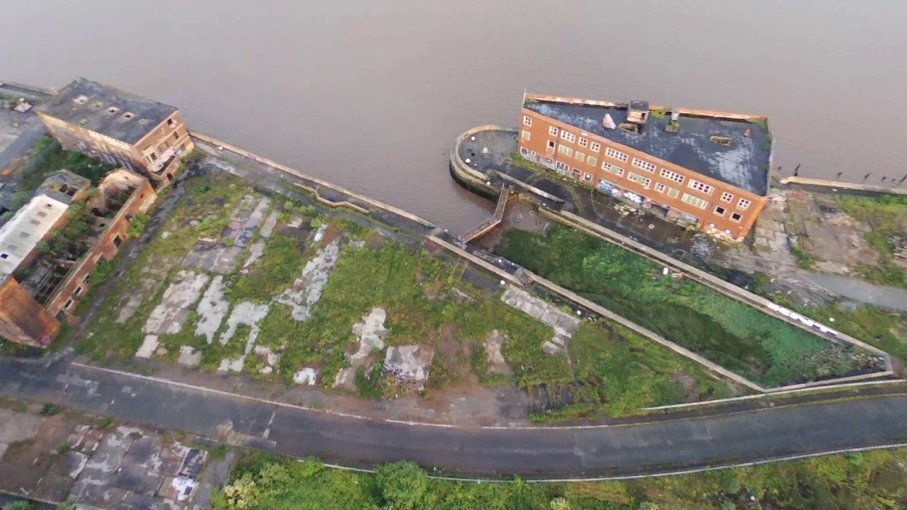 Lordline and St Andrew's quay,Hull drone video,15-6-2019.