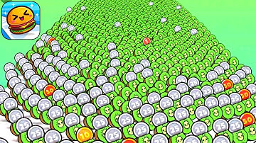 FOOD RUN - New Gameplay Max Levels Walkthrough (Android,iOS)