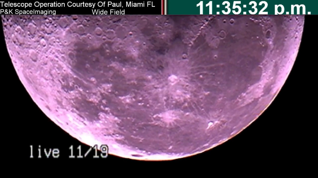 The Moon: Live Stream (11/19-20/2016)