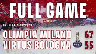 Olimpia Milano - Virtus Bologna Finale Scudetto 2023 G7 (FULL GAME)