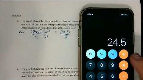 1 3 Modeling With Linear Functions  Day 1