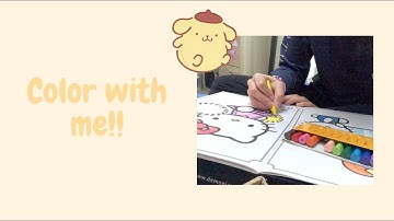 ♡ color with me | age regression ♡