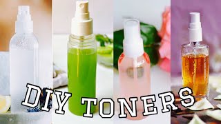 DIY toners to get glowing,spotless and clear skin /simple homemade toners