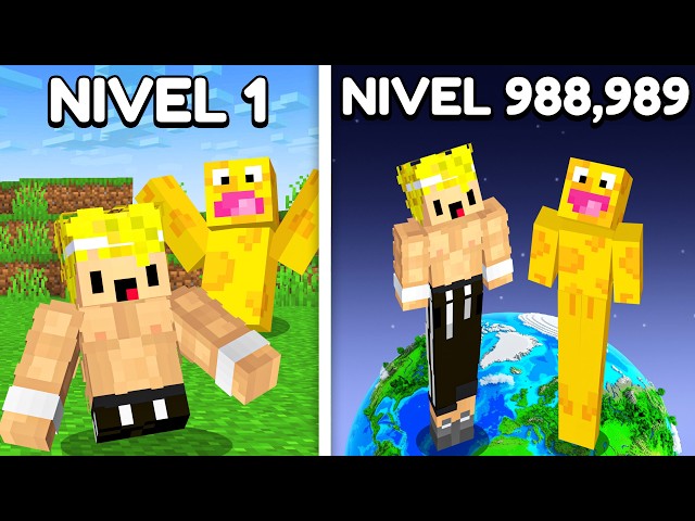 Minecraft PERO Mis PIERNAS CRECEN Cada MINUTO