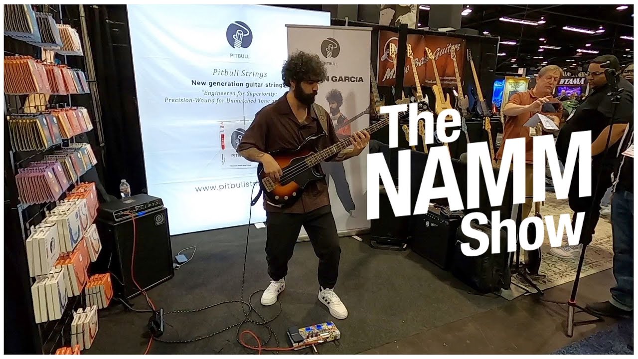 VINCEN GARCÍA - NAMM 2025 (Pitbul Strings booth)