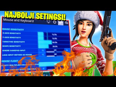 PRO IGRAČI NE ŽELE DA OVO ZNATE! FORTNITE PRO SETINGSI