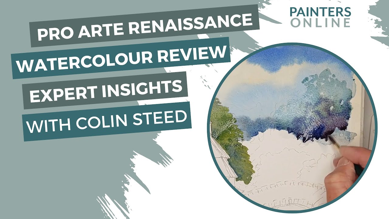 Pro Arte Renaissance Watercolour Brushes Review | Expert Insights with Colin Steed
