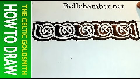 How to Draw Celtic Patterns 138 - Meigle Spiral interlace Part 6 of 6