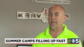 Summer camps filling up fast as parents look to get kids out of house