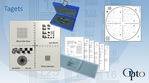 Microscope targets for advanced calibration​.