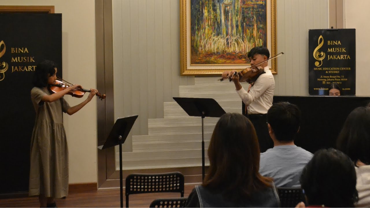 [Harmonia Jakarta Recital 2025] Vivaldi – Concerto for Two Violins in A minor, RV 522 : I. Allegro