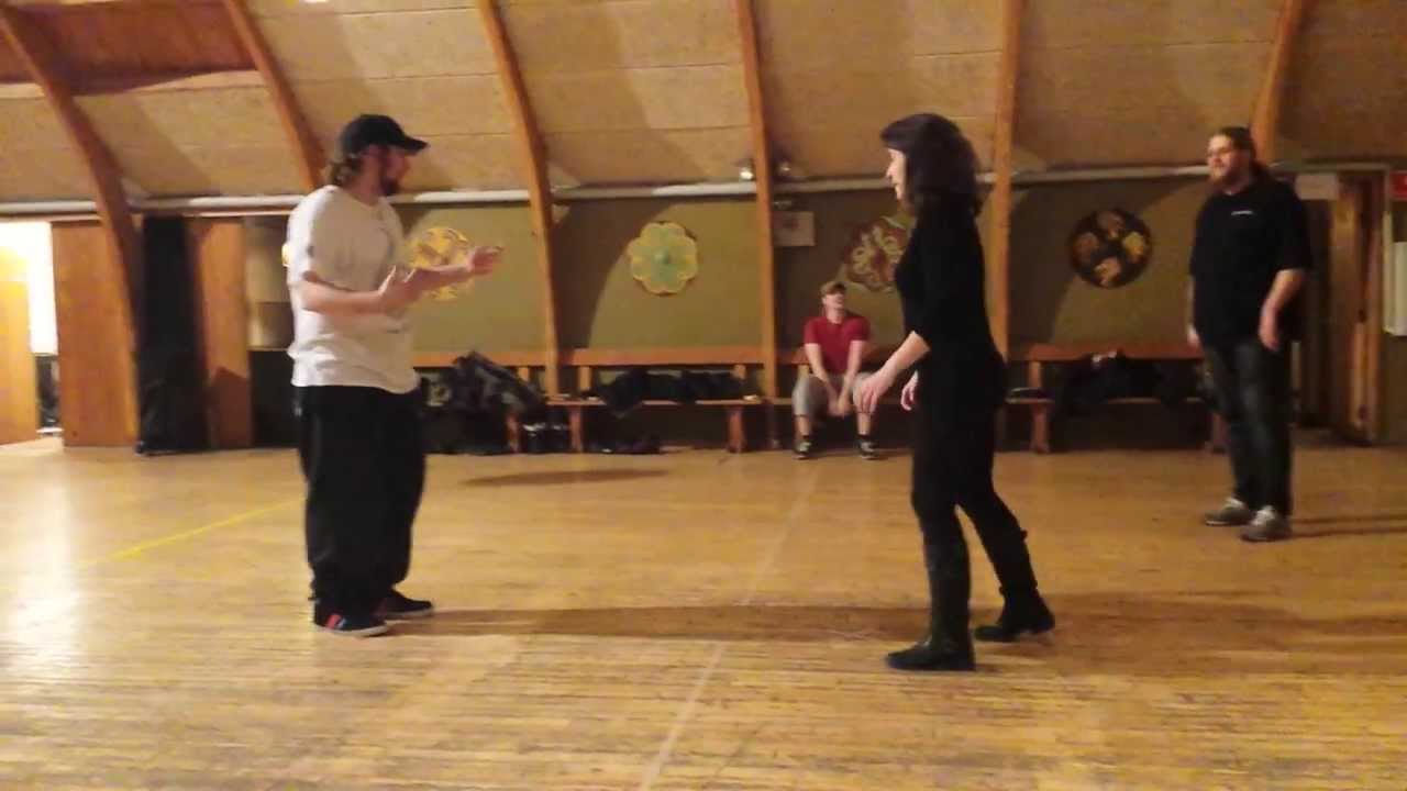 Kicking a Viking where it hurts...and getting kicked!