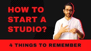 How to start a recording studio: 4 things to remember