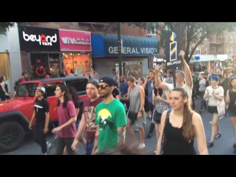 NYC for Orlando 6/12: NYPD ignores impromptu LGBT march
