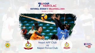 Police vs APF : M2 - 7th KNP Nerolac National Women's Volleyball 2081