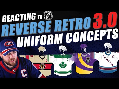 NHL Reverse Retro 3.0 Jersey Concepts! 