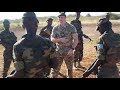 British army help somali national army fight back against militants