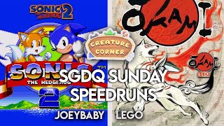 SGDQ Sunday Creatures! - Creature Corner  - GDQ Hotfix Speedruns
