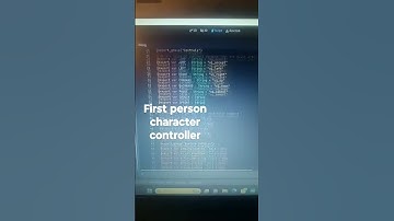 first person character controller #godot4 #gamedov #gamedevelopment