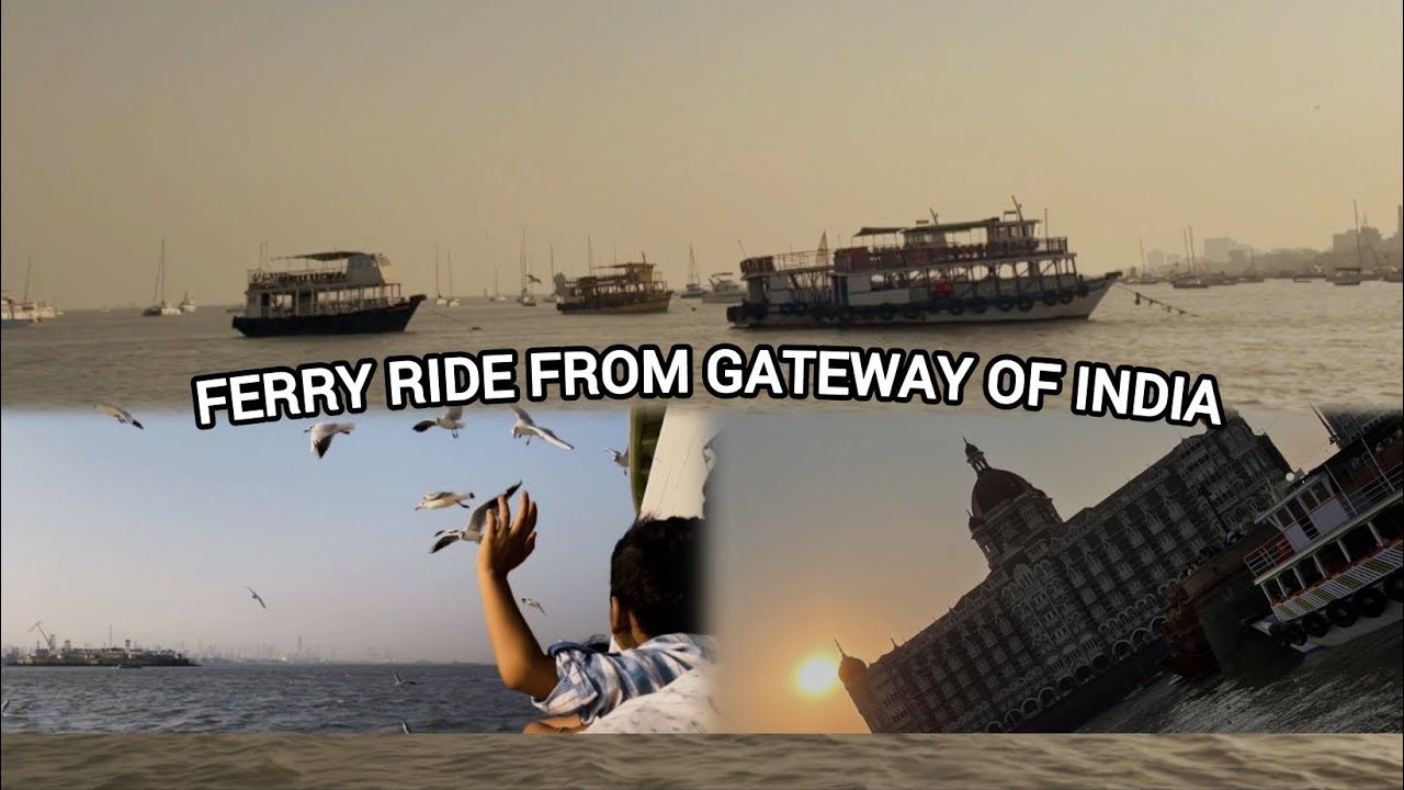 Ferry Ride Mumbai Boat Ride from Gateway of India | Ferry Ride from Gateway | Top things ...