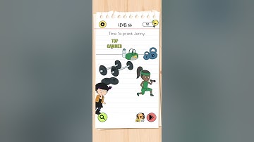 brain test 4 level 66 gameplay walkthrough Solution