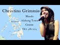 Christina Grimmie in the Philipines at Alaban Town Center 2014