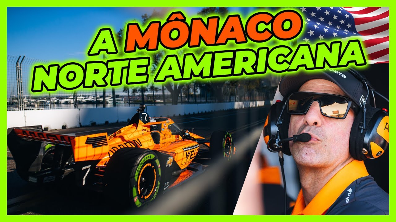 VLOG da Primeira Etapa da IndyCar 2025 em St. Petersburg na Flórida.