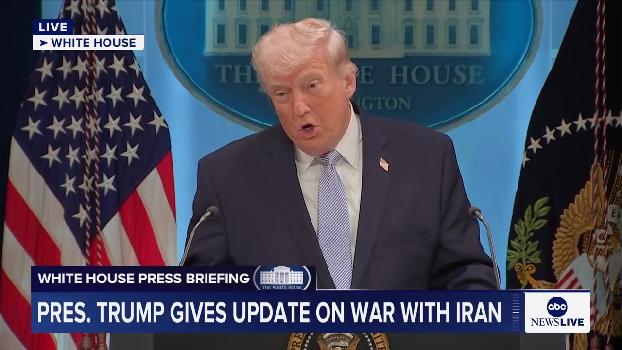 President Trump leads White House press briefing