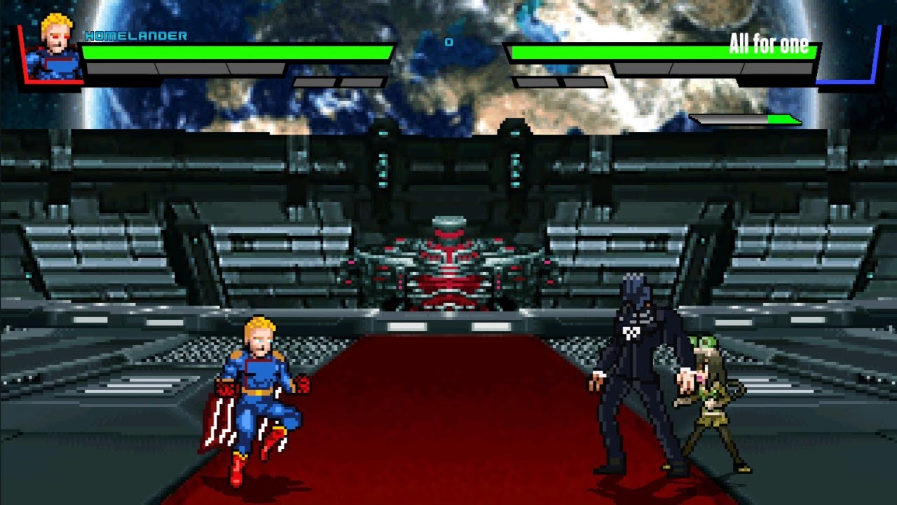 Homelander vs All for one | Anime All Stars 3 (Mugen) Gameplay #8