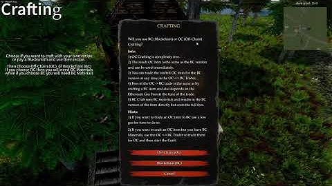 The Six Dragons - Crafting