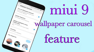wallpaper carousel hidden features