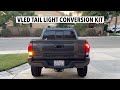 Toyota Tacoma VLED Tail Light Conversion Kit: Before and After