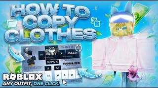 Roblox Cloth Copier 2026! How to Copy Clothes & Outfits in Roblox | Cloth Copier Tutorial