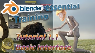 1.1 Blender Basic Interface || Blender Essential Training || Full Course