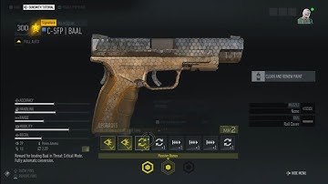 C-SFP Baal Full Auto (HNG) Weapon Guide and Review: Critical Raid Reward| Ghost Recon Breakpoint