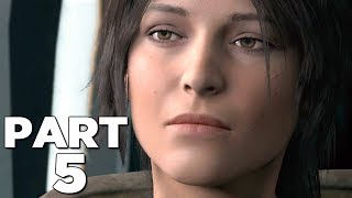 SHADOW OF THE TOMB RAIDER Walkthrough Gameplay Part 5 - TRINITY (PS4 PRO)